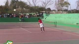 Tennis trophée BICIS Dakar Sénégal juin 09 [upl. by Ahsurej710]