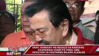 SONA Pagdiriwang ng 75th Birthday ni Erap naging engrande [upl. by Orgel426]