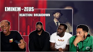 SNOOP DOGG DISS  Eminem  ZEUS REACTION  BREAKDOWN  BAR FOR BAR [upl. by Dallman]