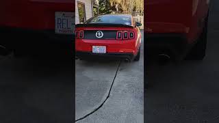 PERFECTION 2012 Boss 302 Mustang Exhaust Idle [upl. by Camm534]