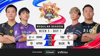 🔴REBROADCAST  MPL PH S13  ENGLISHWeek1 Day 1 [upl. by Akahs]