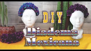 DIY DIADEMAS FACIL Y RAPIDO COMO HACER DIADEMAS TEJIDAS [upl. by Ateikan]