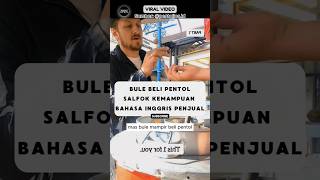 Bule Jajan Pentol Endingnya Kejutan Banget‼️ reaksibule shorts viralvideo [upl. by Aicilic37]