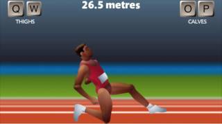 QWOP AI Runs 100m [upl. by Asiak]