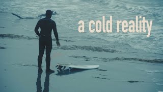 a cold reality surfing the winter in rhode island [upl. by Yralam]