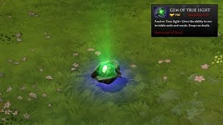 Tips amp Tricks Thursday Dota 2  Gem of True Sight Limitations [upl. by Haianeb]