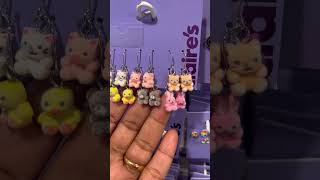 Claire’s Cute Girls Jewellery Collection  Earrings  April 2024 [upl. by Emee422]