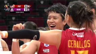 Kim Fajardo ORCHESTRATES PLAYS for PLDT vs Akari 🙌  2024 PVL REINFORCED CONFERENCE SEMIS [upl. by Uphemia924]