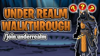 Under Realm Quest Walkthrough join underrealm  AQW [upl. by Lamonica]