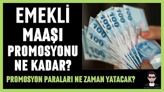 Emekli Promosyon Paraları Ne Zaman Yatacak  Ziraat Bankası emekli promosyonu ne kadar [upl. by Pubilis]