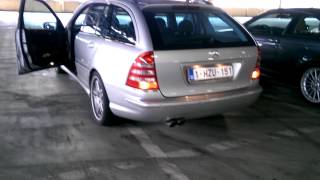 MercedesBenz C32 AMG Exhaust Sound [upl. by Nellac]