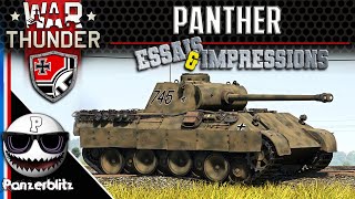 Les chars Panthers Allemand  war thunder [upl. by Otilopih364]