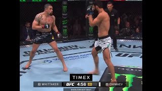 Robert Whittaker VS Khamzat Chimaev FULL FIGHT HIGHLIGHTS [upl. by Tengler]