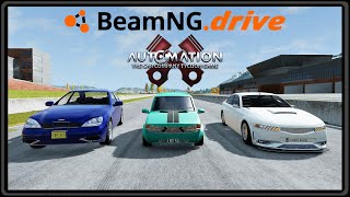 BeamNGdrive 025 Another Automation Showdown [upl. by Neehsuan482]