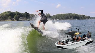 How To WakeSurf 360  Ft Jeff McKee [upl. by Dami]