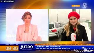 Jovana Joksimović očitala lekciju novinarki na Prvoj televiziji [upl. by Nyliram710]