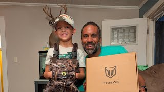 TideWe youth waders unboxing and review [upl. by Hannis]