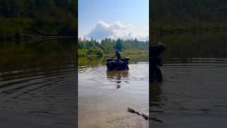 CanAm Outlander 700 Rips Through Water [upl. by Navanod]