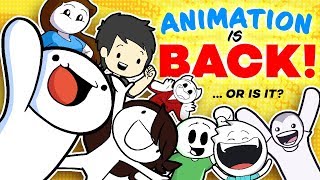 Is ANIMATION BACK on YOUTUBE feat TheOdd1sOut JaidenAnimations TimTom TheAMaazing and more [upl. by Yle614]