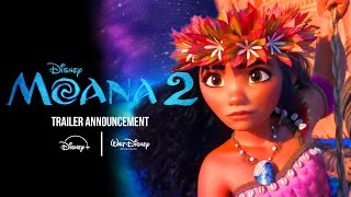 MOANA 2 2024  Official Teaser Trailer  Disney Animation Announcement amp Sequel Breakdown [upl. by Enicnarf]