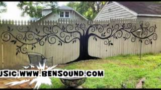 garden fence paint [upl. by Plantagenet]