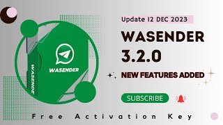 WASender 320 Latest Version  Wa Sender 320  Free WhatsApp Marketing Tool [upl. by Acirretal]