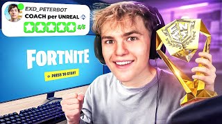 SPENDO 1000€ per il MIGLIORE COACH di FORTNITE e mi PORTA UNREAL [upl. by Erwin954]