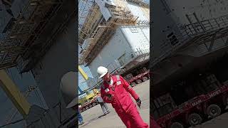 loading preparation floating power plant offshore🇵🇭🇷🇴🛳️🛳️ [upl. by Brew]