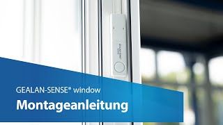 GEALANSENSE® window  Montage [upl. by Robers]