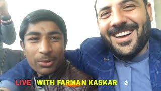 Tahir Khan Live with Farman Kaskar [upl. by Kusin]