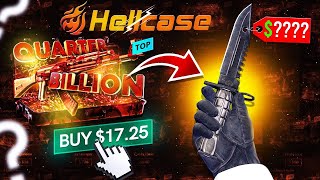 HELLCASE QUARTER BILLION CASE OPENING   HELLCASE PROMO CODE 2024  HELLCASE CASE OPENING [upl. by Otrebcire228]