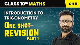 Introduction to Trigonometry  One Shot Revision Part 1  Class 10 Maths Chapter 8  CBSE 202425 [upl. by Michal]