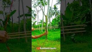 Bamboo creation with bow and three arrows bamboo diy slingshot [upl. by Silvers]