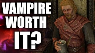 Skyrim  Is Being a Vampire Worth It [upl. by Elyrehc260]