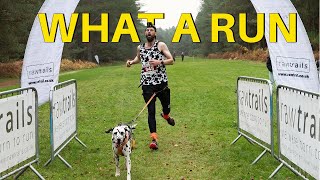 Sub 18 Minute 5k attempt with a DALMATIAN [upl. by Aneri]