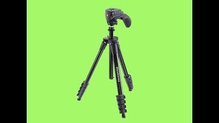 Manfrotto Compact Action Tripod Review [upl. by Vasilek871]