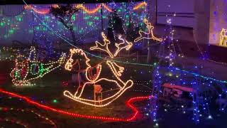 Celebration of Christmas Australia Australia Celebrating christmas light displayChristmas ambience [upl. by Martelle]