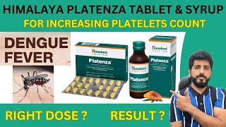 AYURVEDIC MEDICINE FOR DENGUE  INCREASE PLATELET COUNT  HIMALAYA PLATENZA TABLET  PLATENZA SYRUP [upl. by Aneetsyrk]