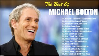 Best Songs Of Michael Bolton Nonstop Collection 🎶 michael bolton [upl. by Neehsar]