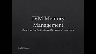 JVM Memory Management Explained Heap Stack Meta [upl. by Kerstin]