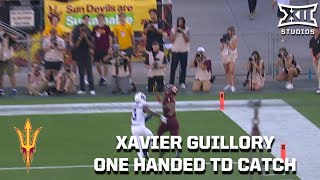 Xavier Guillory Hauls In the One Handed TD Snag [upl. by Noizneb822]