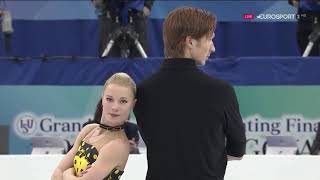 Evgenia Tarasova  Vladimir Morozov  Free Program  Grand Prix Final 2017 [upl. by Ainaznat]