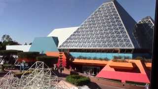 Monorail from TTC to EPCOT Center  Walt Disney World [upl. by Nirik]