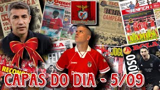 BENFICAREVISTA IMPRENSA 5 Setembro GLORIOSO DESPEDE HOJE SUBCAPITÃO E APRESENTA TREINADOR 🦅🔴⚪️ [upl. by Cristian692]