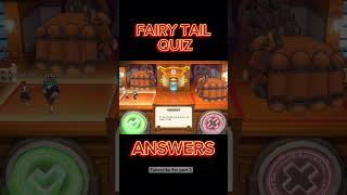 Fairy Tail Fierce Fight Daily Quiz Answersgameplay gaming fairytail gamingvideo animegame [upl. by Etom]