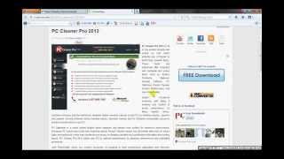 How to Download PC Cleaner Pro 2013 [upl. by Limann]