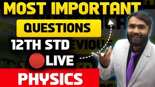 MOST IMPORTANT QUESTIONS  12th PHYSICS  BOARD EXAM 2024  PRADEEP GIRI SIR [upl. by Olli411]