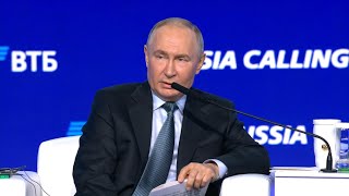 «Теперь все что с Востока лучше чем с Запада» Путин о возвращении западных компаний в Россию [upl. by Fredette422]