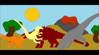 Carnotaurus Vs Ankylosaurus Vs Utahraptor [upl. by Ilrebma]