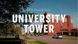 IUPUI Housing Tours University Tower Luke [upl. by Phaedra]